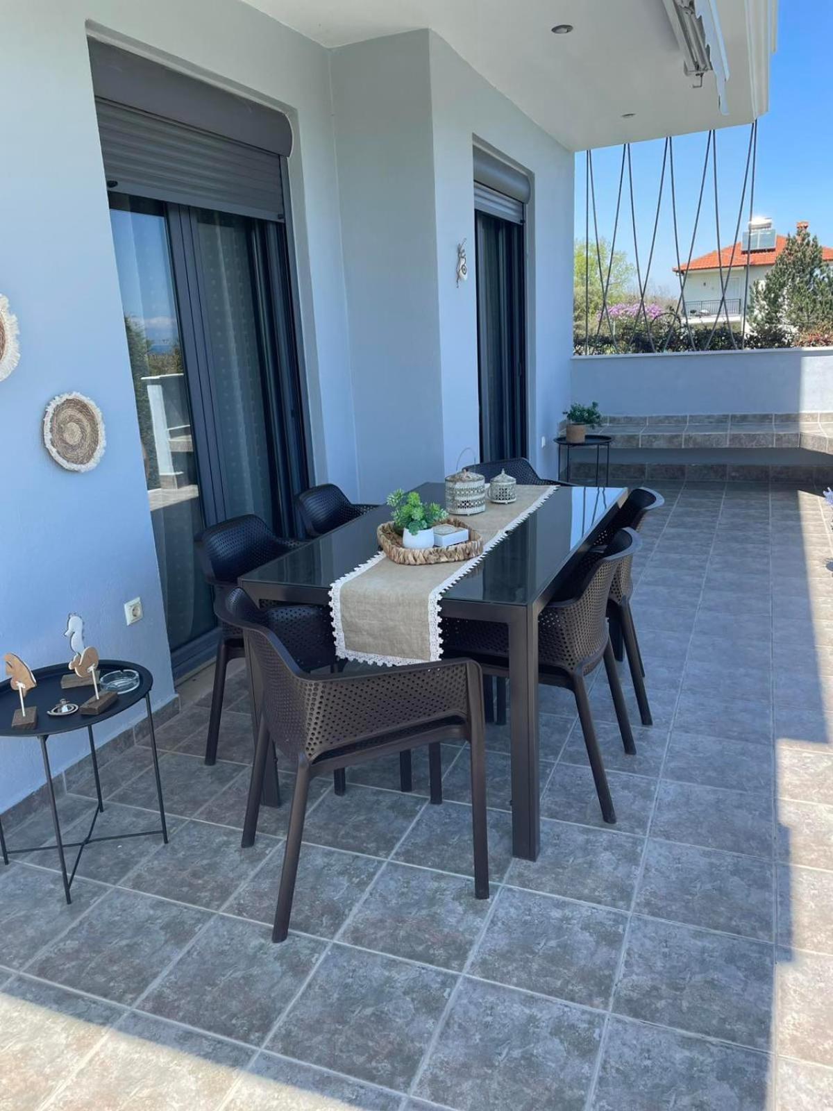 Plaka Luxury Villa Litókhoron Eksteriør bilde